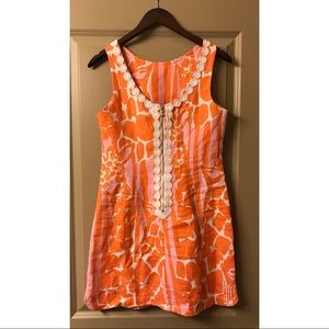 Lilly Pulitzer for Target Dresses - Lilly Pulitzer Orange & Pink Short Sun Dress Lilly Pulitzer for Target Dresses - Lilly Pulitzer Orange & Pink Short Sun Dress